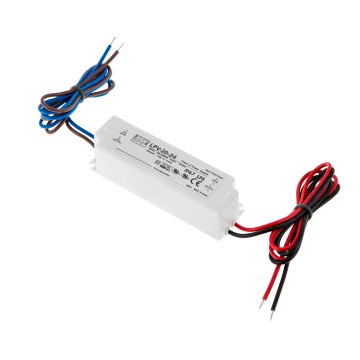 Mean Well LED Power Supply - LPV series 20W Single Output LED Power Supply - 24V DC