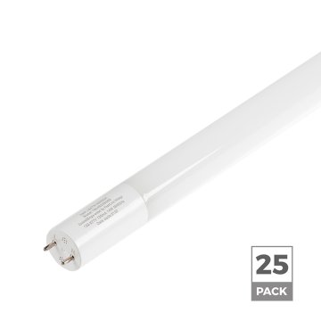 TCP 4' LED T8 Bypass Tube - 14W - Type B - Double Ended Bypass - 4100K / 5000K - 25-Pack