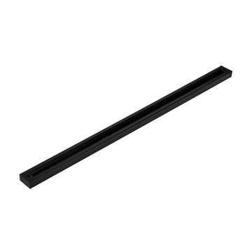 2 ft Halo Compatible Track - One-Circuit System - 120VAC - Black