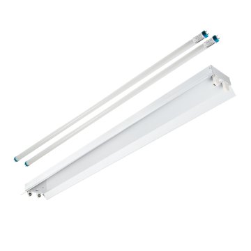 4ft LED Strip Light Fixture With Reflector - 36W - 4600 Lumens - 4000K / 5000K