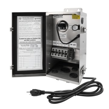 Magnitude Lighting Otter™ 300W Landscape Transformer - 12V / 13V / 14V / 15V Output