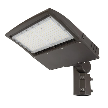 LED Parking Lot Light - 150W Shoebox Area Light - 400W Metal Halide Equivalent - 20,250 Lumens - 5000K - Optional Photocell                            
                        