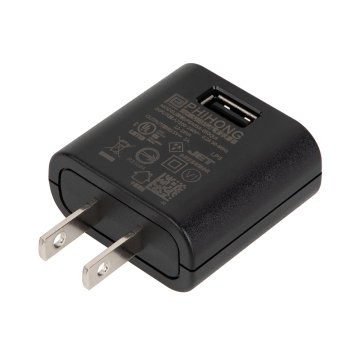 5V / 1A USB Power Adapter - One Port - 5W - 120 VAC