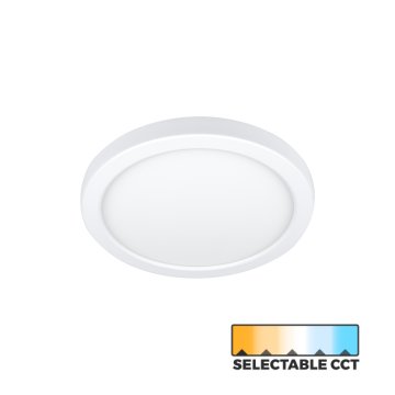 Lightolier 14 W Flush Mount 7" LED Downlight - Selectable CCT - TRIAC Dimmable - 75 W Incandescent Equivalent - 1,000 Lumens - White 