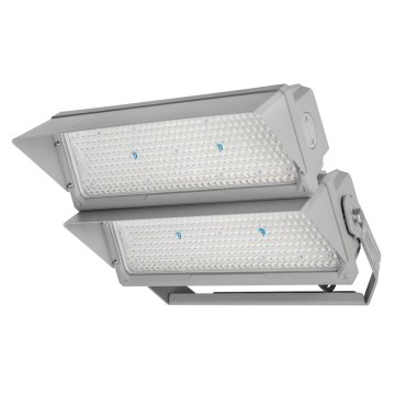 500W LED Stadium Light With Visor - 80,000 Lumens - 160lm/W Efficacy - 200-480V - 5000K