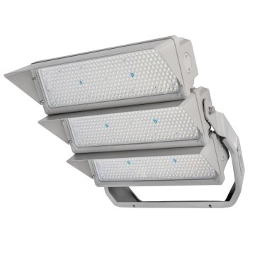 750W LED Stadium Light With Visor - 120,000 Lumens - 160lm/W Efficacy - 200-480V - 5000K