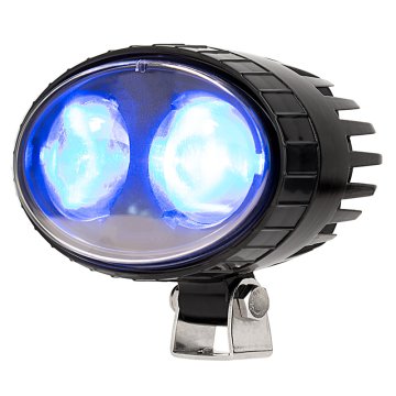 Forklift LED Safety Light - Blue - 2° Square Beam Pattern