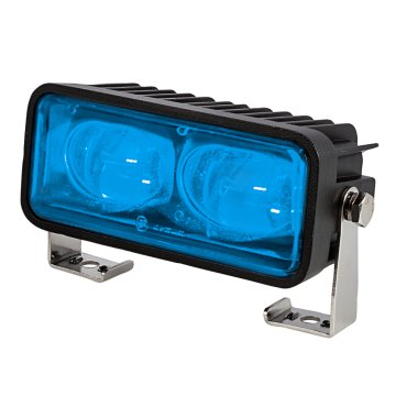 High Output LED Forklift Safety Light - Line Beam Pattern - Blue