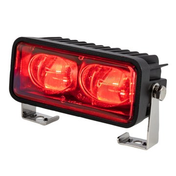 High Output LED Forklift Safety Light - Line Beam Pattern - Red
