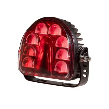 LED Forklift Safety Light with U-Shaped Beam - Red