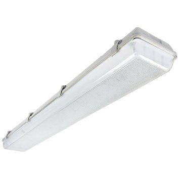 T8 LED Vapor Proof Light Fixture for 4 LED T8 Tubes - Industrial LED Light - 4' Long