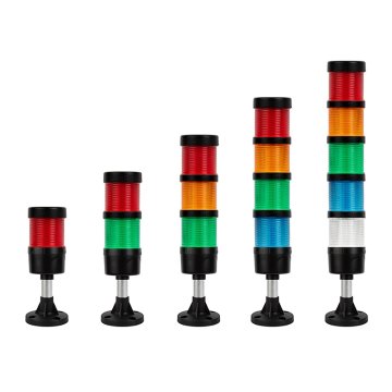 LED Signal Tower Stack Lights - Adjustable Mount with 50mm Pole