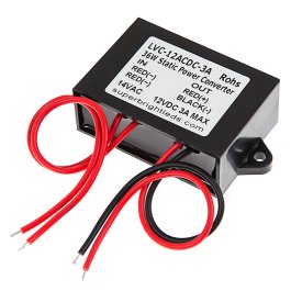 12 VAC to DC Converter Module - 3 Amps