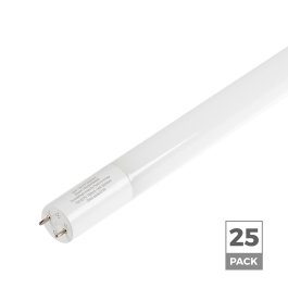 TCP 4' LED T8 Bypass Tube - 14W - Type B - Double Ended Bypass - 4100K / 5000K - 25-Pack