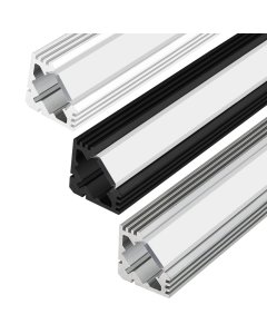 45-ALU Aluminum Channel - Corner - For Strips Up To 11mm - 1m / 2m