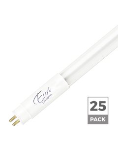 Euri Lighting 24W LED Hybrid T5 Tube - Universal Type A + B - 3,200 Lumens - 4000K - 25 Pack                  