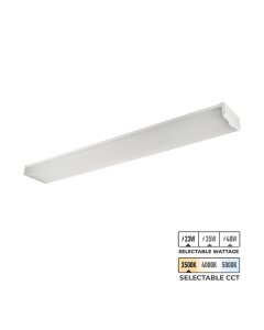  MaxLite 4ft Utility Wrap Control Ready Series with Selectable Wattage and CCT                           
                        