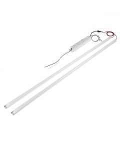 Magnetic LED Retrofit Kit For 4x1 Troffer / Linear Strip Fixtures - 36W - 3000K / 4000K / 5000K
