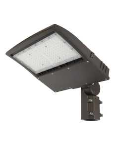 LED Parking Lot Light - 150W Shoebox Area Light - 400W Metal Halide Equivalent - 20,250 Lumens - 5000K - Optional Photocell                            
                        
