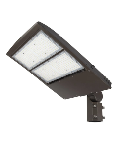 300W LED Shoebox Parking Lot Area Light - 1,000W Metal Halide Equivalent - 40,500 Lumens - 5000K - Optional Photocell