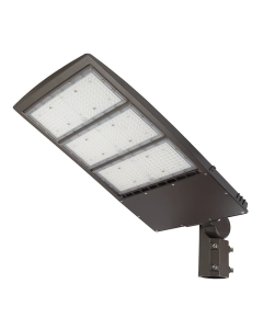 450W LED Shoebox Parking Lot Area Light - 1,500W Metal Halide Equivalent - Optional Photocell - 65,250 Lumens - 5000K
