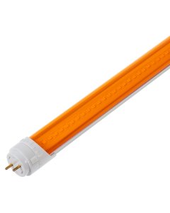 T8 UV Blocking LED Tube - Clean Room - 18W - 1800 Lumens - Dual End - Ballast Bypass Type B - 32W Equivalent - 1800K