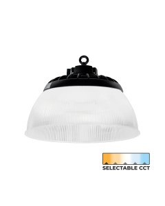LED UFO High Bay Light with Reflector - Sensor Ready - Selectable Wattage and CCT - Up to 1,000 MH Equivalent - Up to 38,400 Lumens