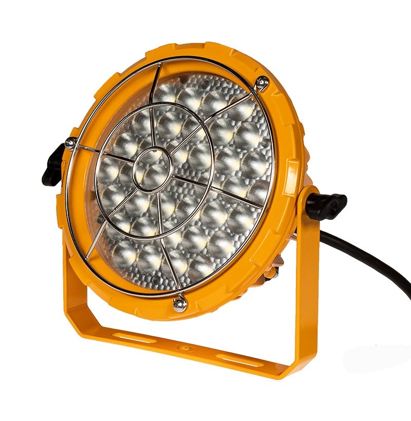 Loading dock light head
